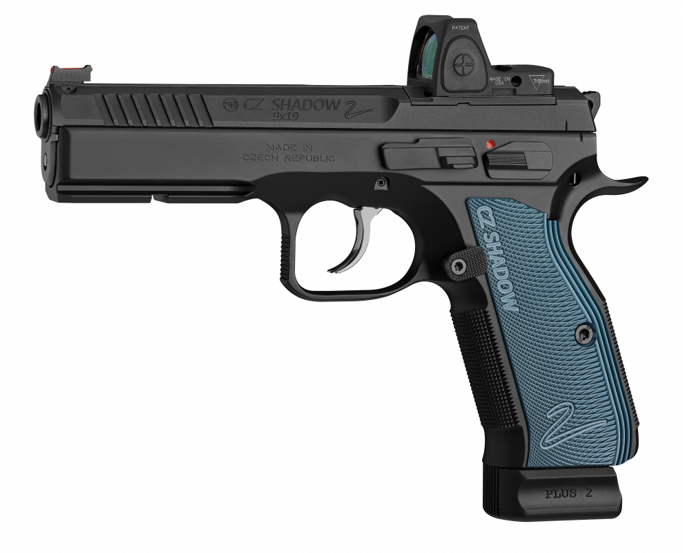 CZ 75 Shadow 2 Blue Grip OR  9mm Luger