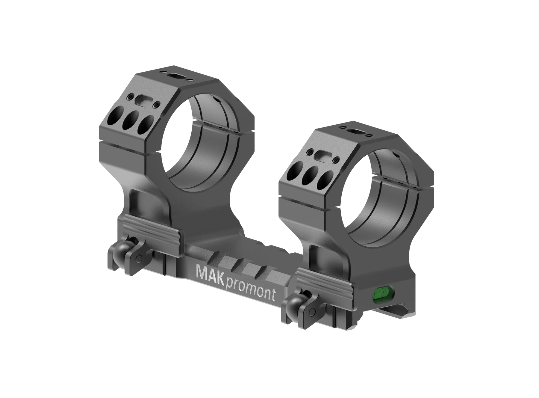 MAK MAKpromont Monoblock für Picatinny mit Vertikalhebel Ø34,0 MOA, KR 2", BH 21mm 