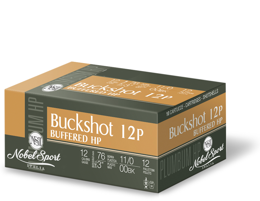 NSI 12/70 Buckshot 12P 7,5mm 