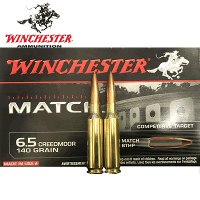 WINCHESTER 6.5 Creedmoor Match 9,07g/140gr