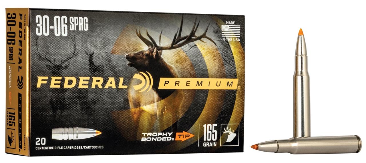 FEDERAL .30-06 Spr. Premium Trophy Bonded 10,69g/165gr