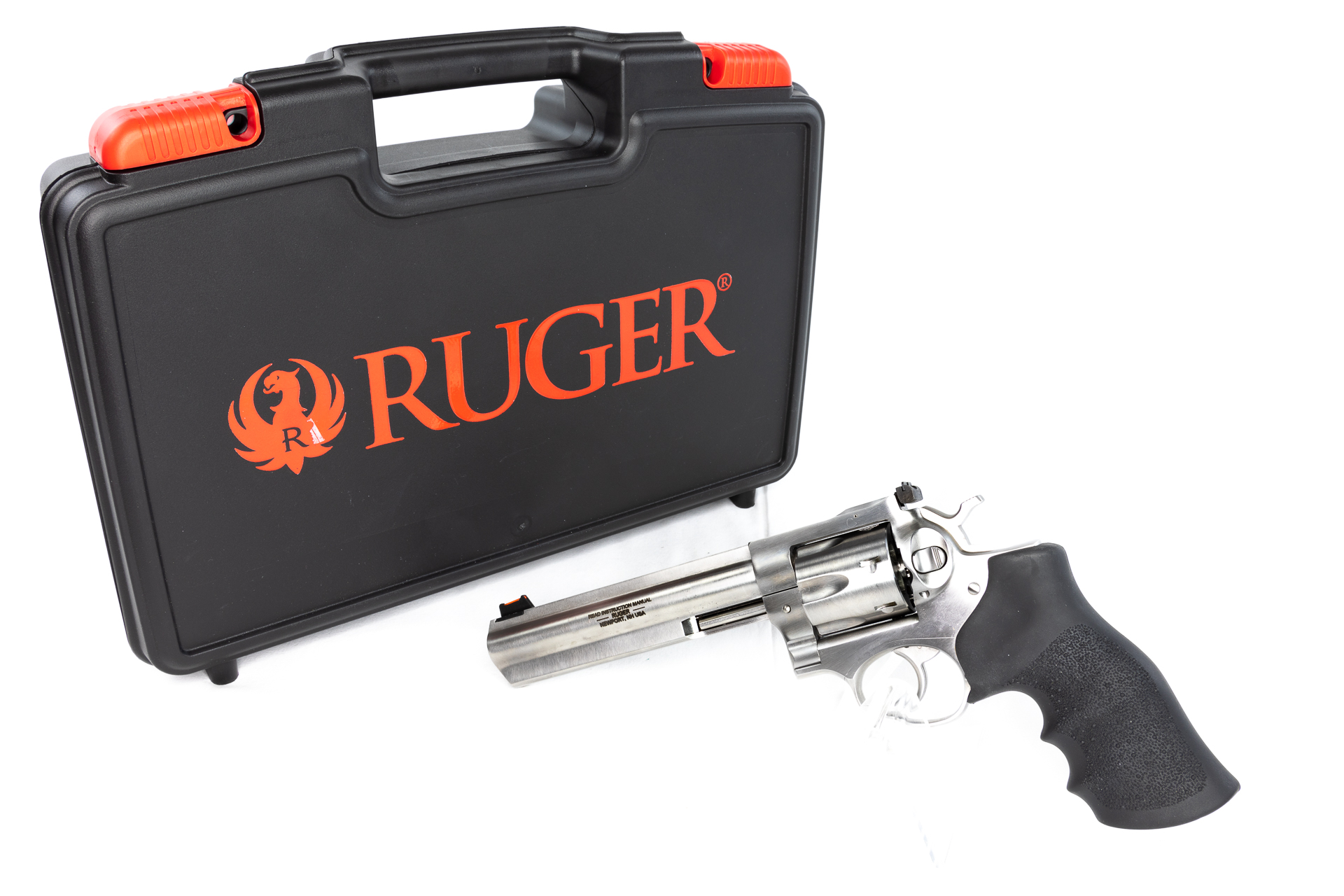gebr. RUGER GP100 6"Lauf, stainless im Originalkoffer, Zustand: Neuwertig - NPR: € 1.699,00