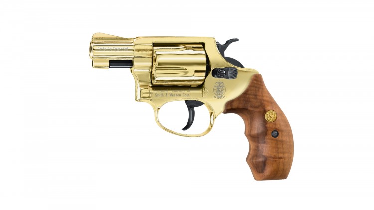 S&W Chiefs Special GOLD 24 Karat Oberfläche