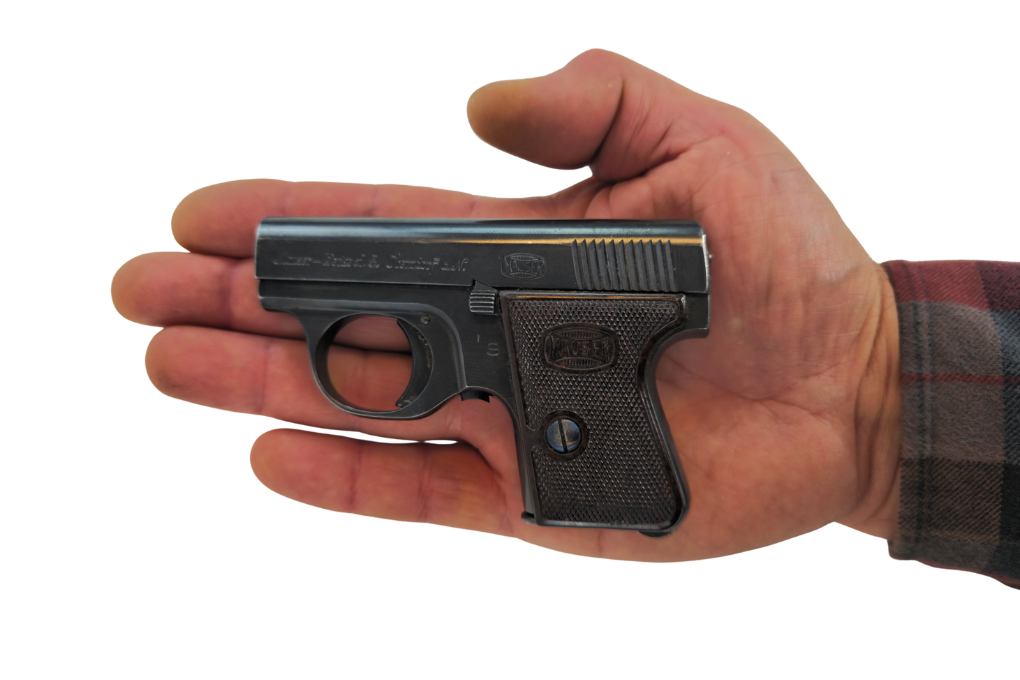 gebr. orig. MAUSER Mod. W.T.P - Westentaschenpistole, Zustand: Gut