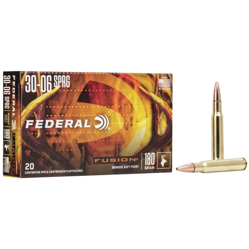 FEDERAL .30-06 Spr. Fusion 11,7g/180gr