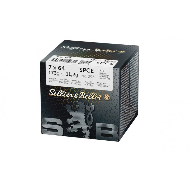 S&B 7x64 SPCE 11,2g/173gr