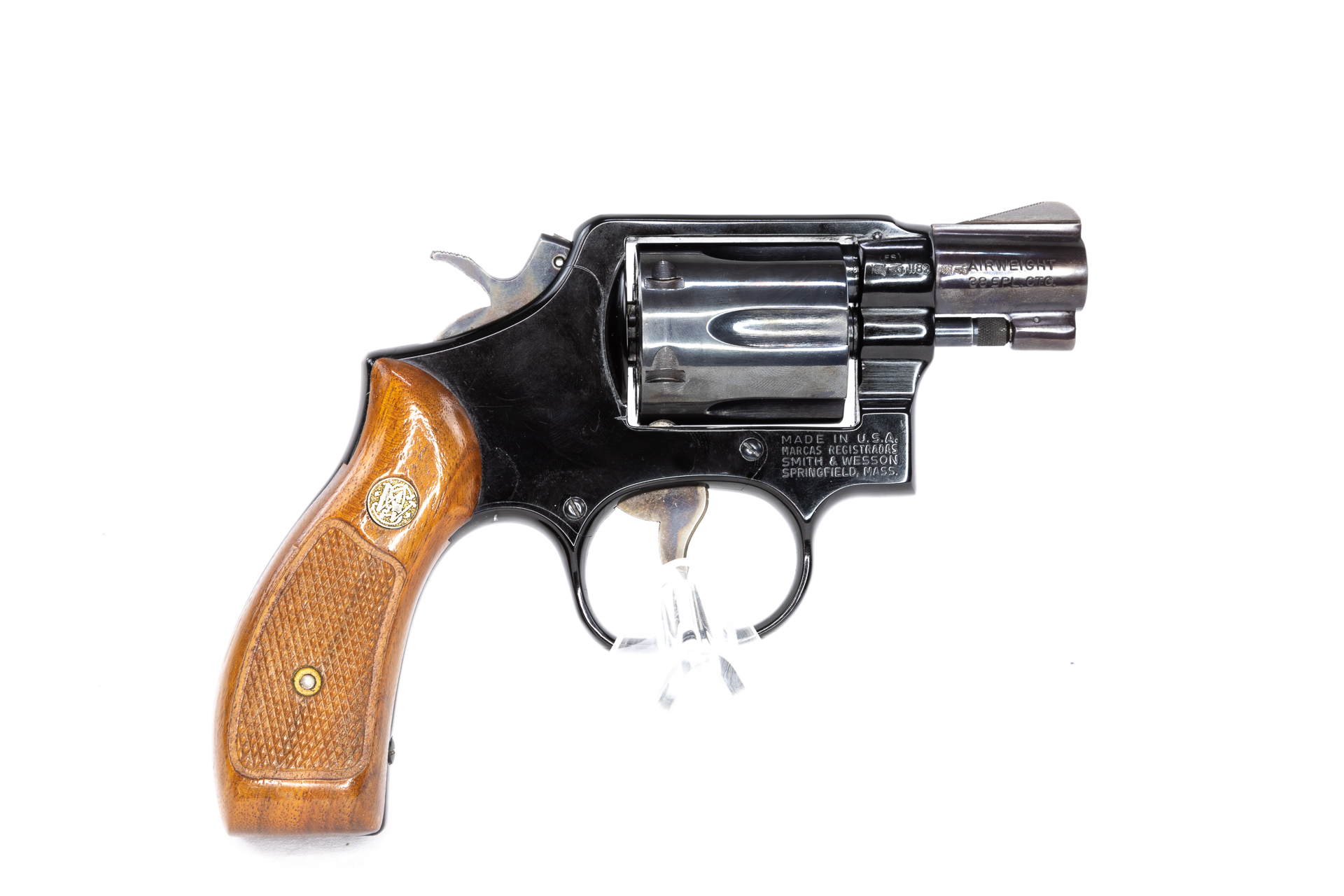 gebr. SMITH & WESSON Mod. 12-3 Airweight im Originalschachtel, Zustand: Neuwertig gebr. SMITH & WESSON Mod. 12-3 Airweight im Originalschachtel, Zustand: Neuwertig