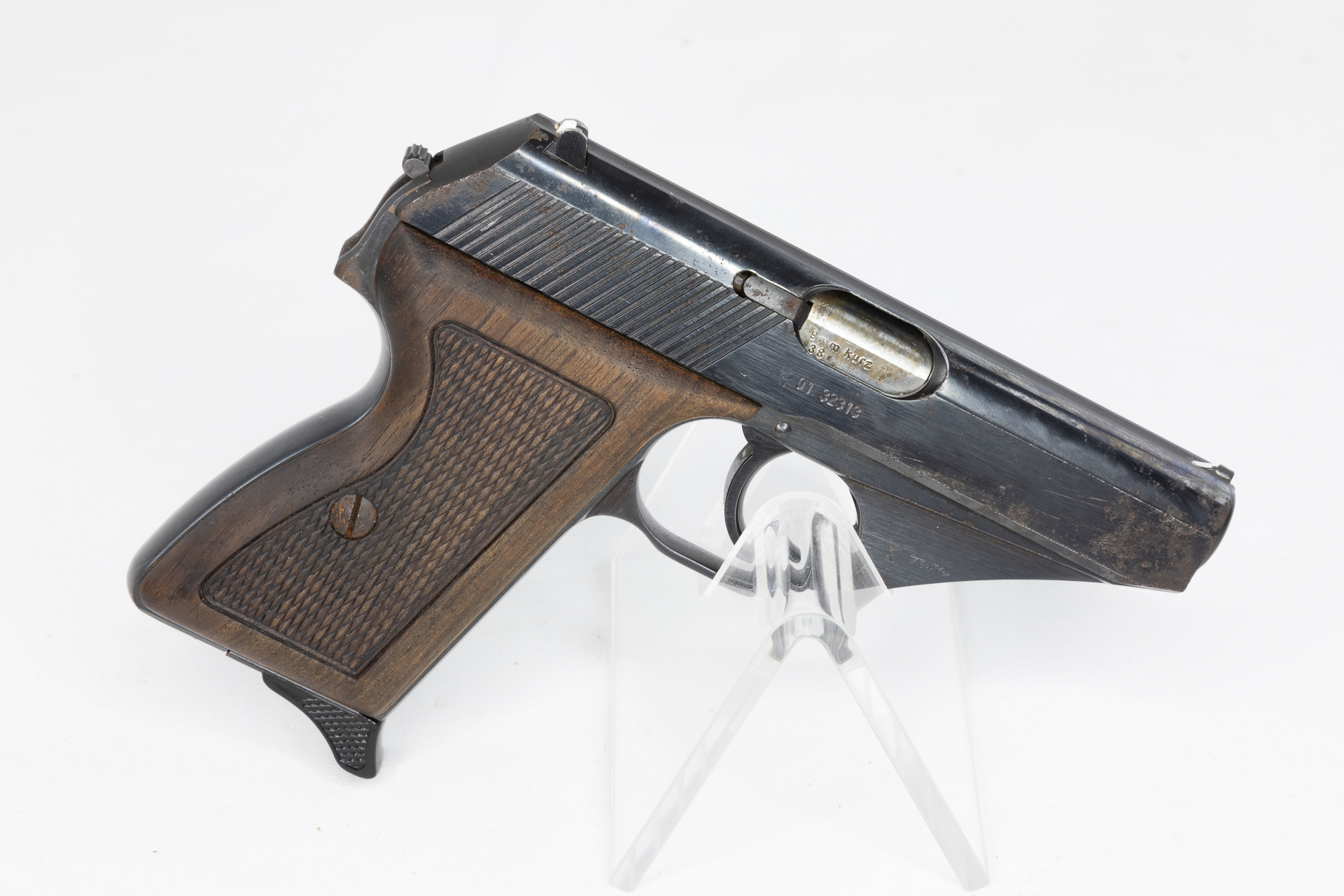 gebr. MAUSER Mod. HSc mit Holzgriffschalen gebr. MAUSER Mod. HSc mit Holzgriffschalen