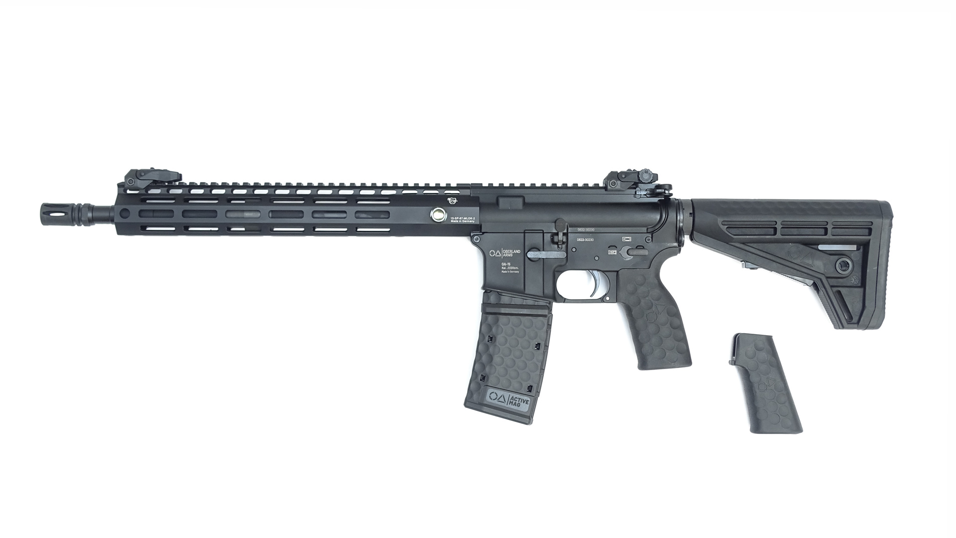 OBERLAND ARMS OA-15 BL M12, Lauf 12,5", BL M-LOK Handguard 11.5" Slim, OA M4-Schaft, BUIS, MFD