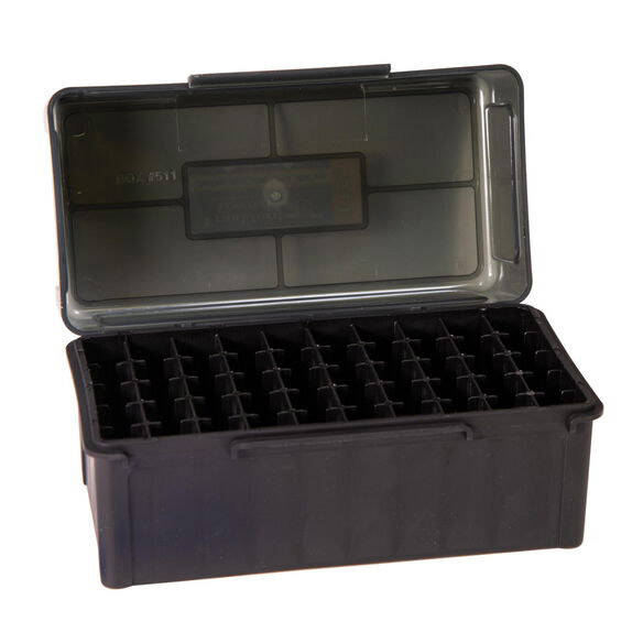 FRANKFORD ARSENAL Hinge-Top Ammo Box Belted Magnum 50 Shorts FRANKFORD ARSENAL Hinge-Top Ammo Box Belted Magnum 50 Shorts