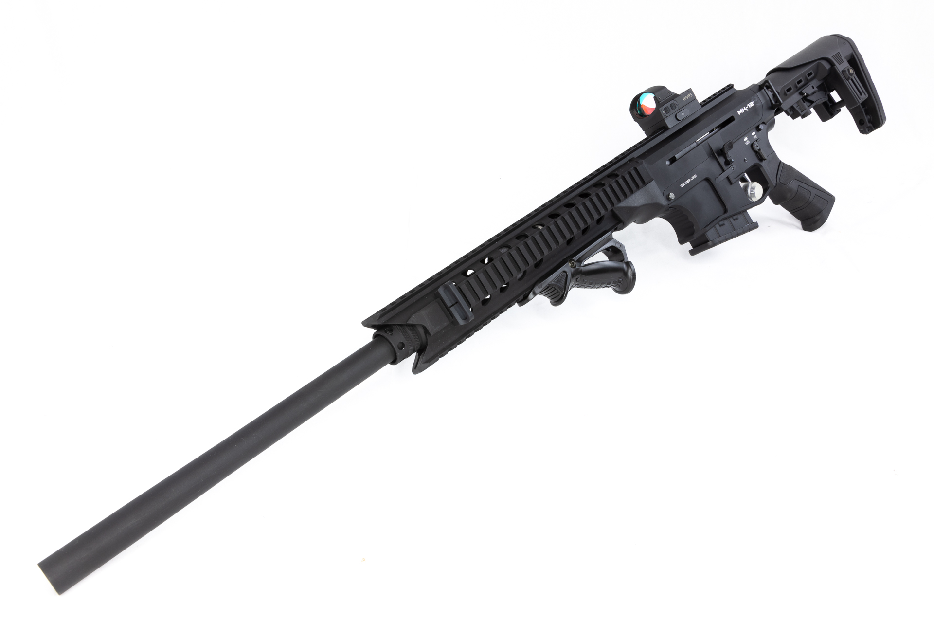 gebr. DERYA Mod. MK12 AS 100 im Originalkoffer mit Hawke Red Dot, mit Zubehör im Originalkoffer, Zustand: Neuwertig, NPR: € 1.259,00