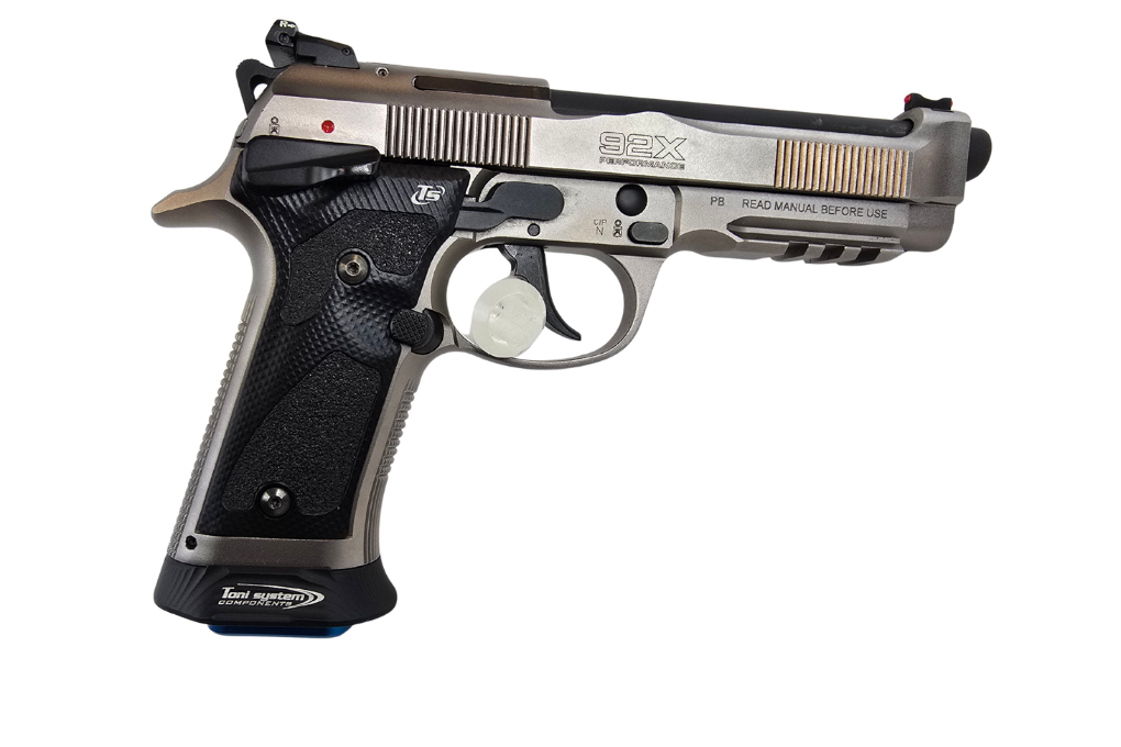 gebr. BERETTA Mod. 92X Performance mit TS Tuningteilen im orig. Koffer und Zubehör, Zustand: Sehr gut