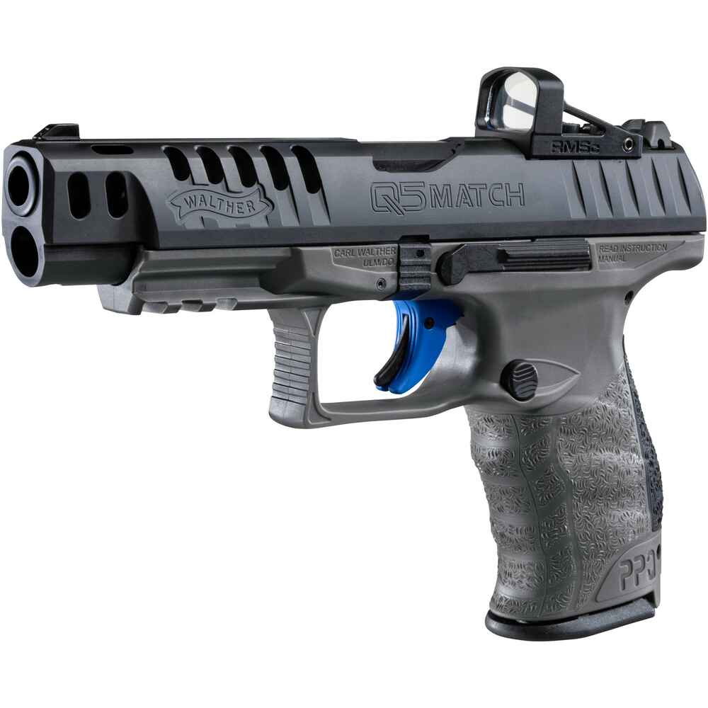 WALTHER Q5 Match Combo inkl. Red Dot 3X15 Magazine 5" 9mm Luger WALTHER Q5 Match Combo inkl. Red Dot 3X15 Magazine 5" 9mm Luger
