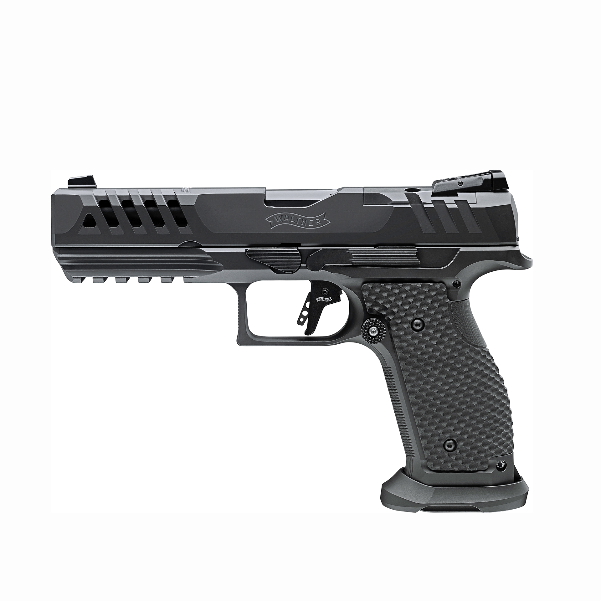 WALTHER PDP Steel Frame Black Ribbon Full Size 5" 18 Schuss 9mm Luger