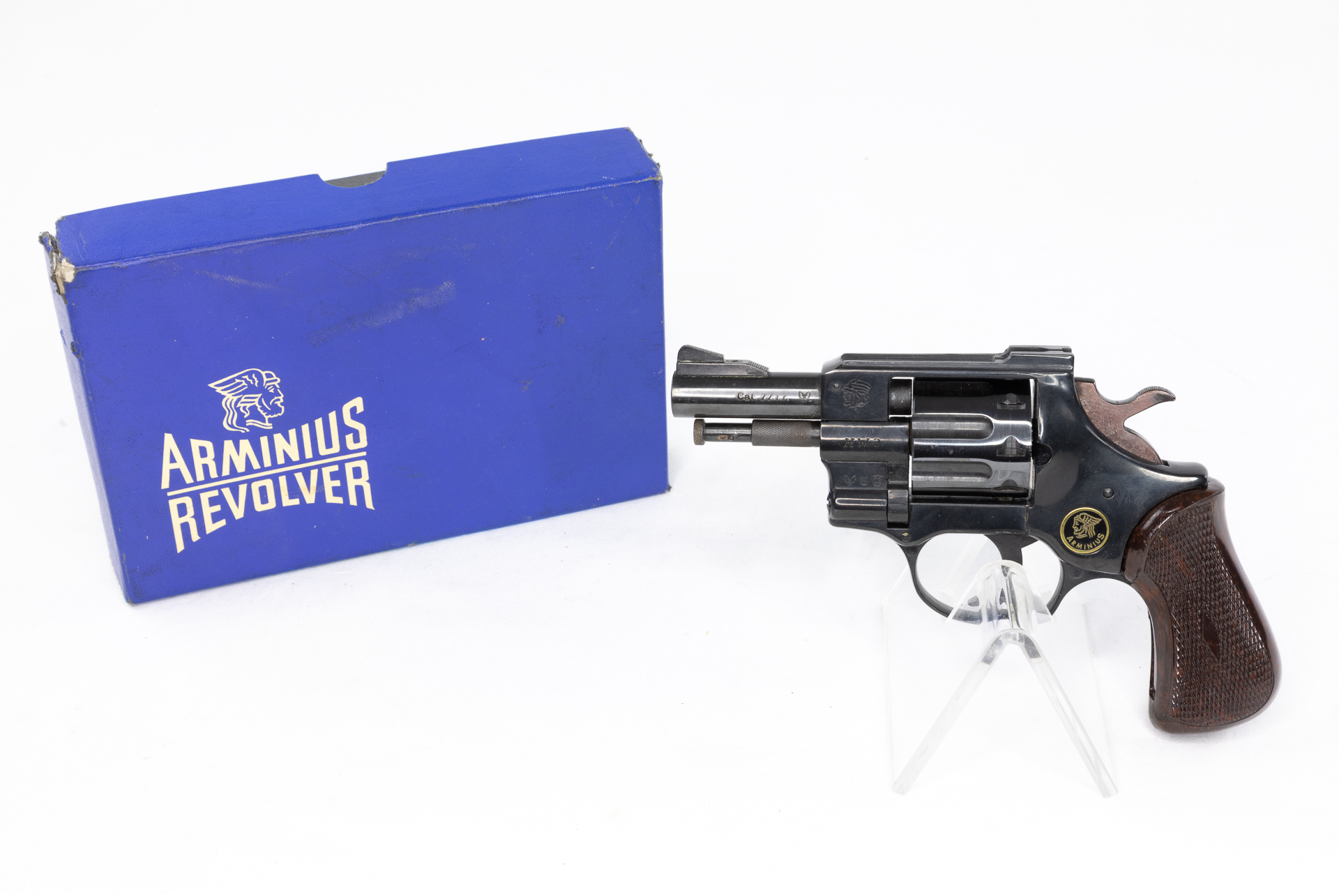 gebr. WEIHRAUCH Revolver Mod. HW3 2" Lauf, im Original Karton
