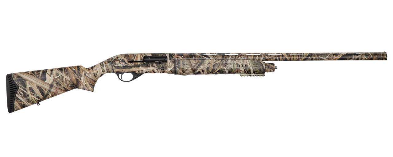 HUNT GROUP Halbautomat Camo Max-4 m. Variochoke LL76cm 12/76