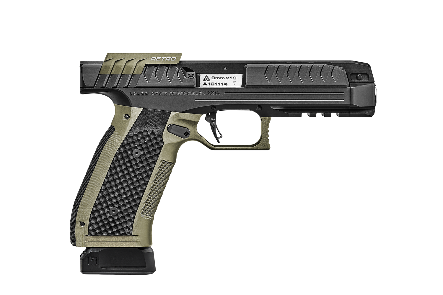 ALIEN Performance Retro LL12,4cm 9mm Luger