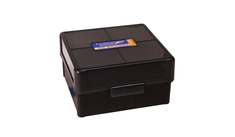 FRANKFORD ARSENAL Hinge-Top Ammo Box 9mm 100 Shots