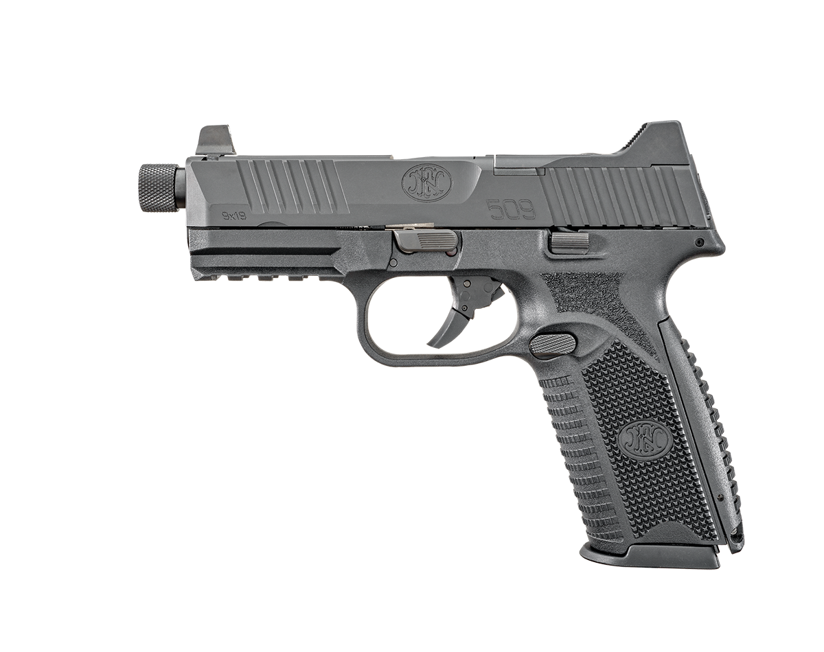 FN 509 Tactical Black LL10,16cm 9mm Luger