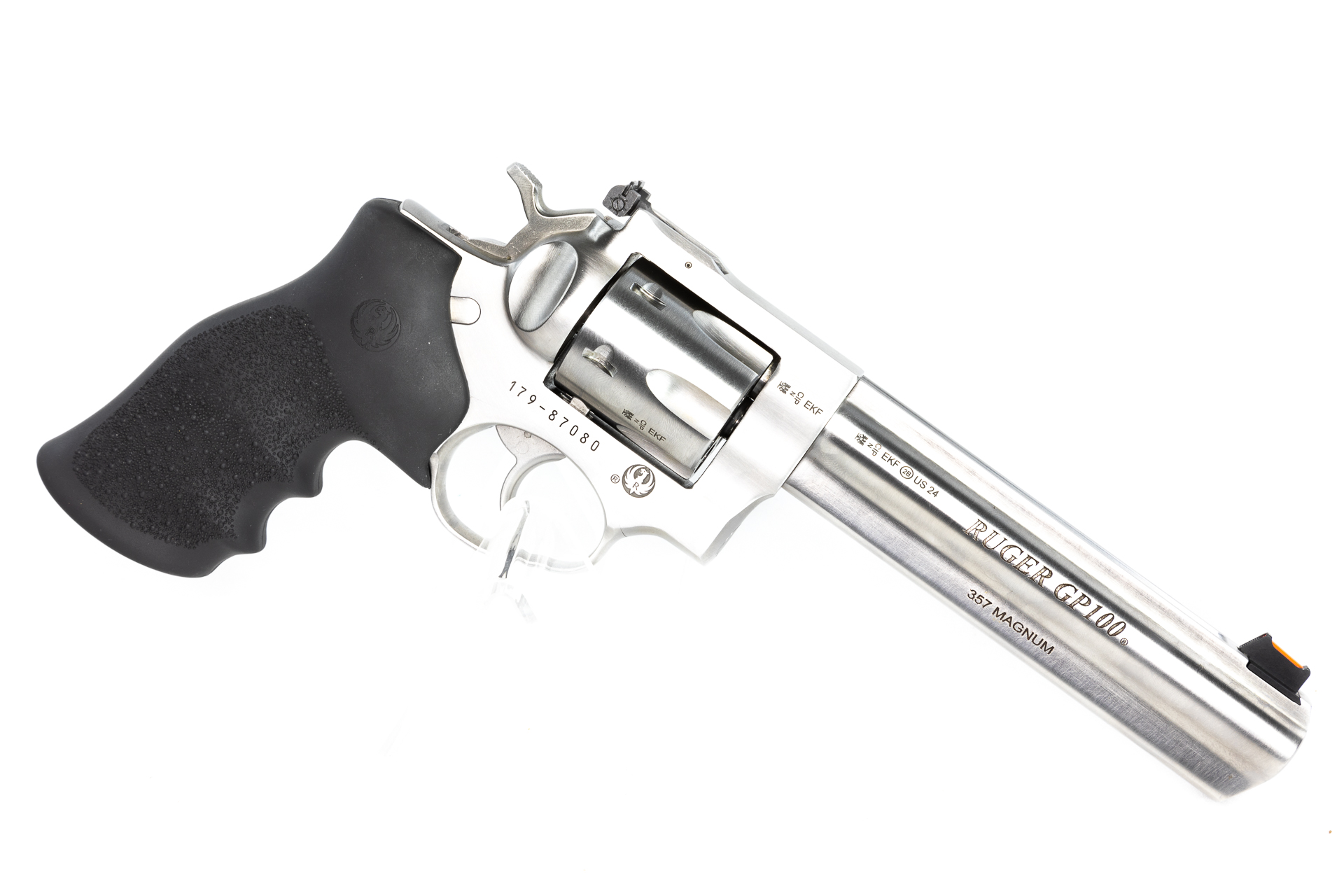 gebr. RUGER GP100 6"Lauf, stainless im Originalkoffer, Zustand: Neuwertig - NPR: € 1.699,00