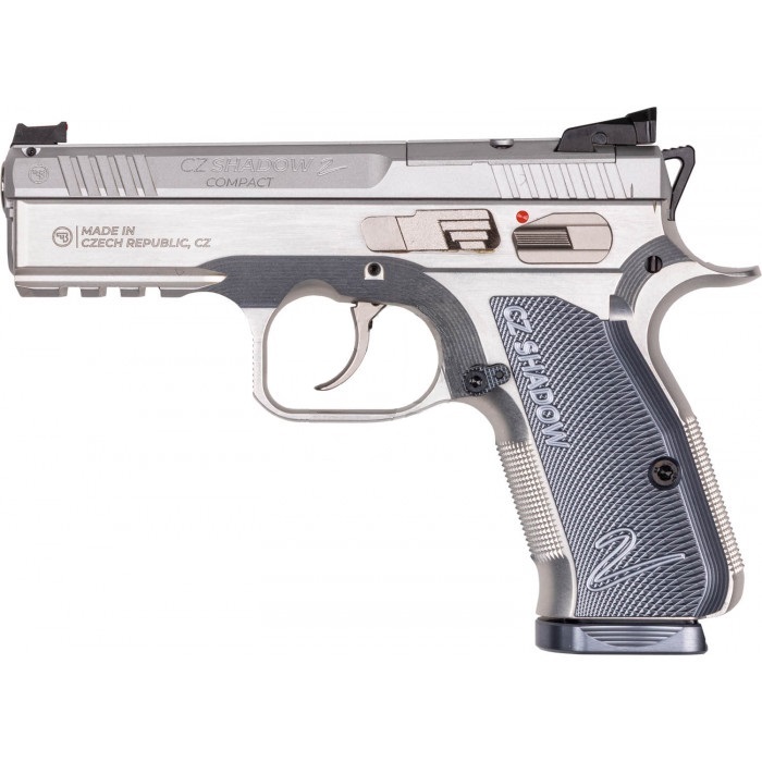 CZ Pistole Shadow 2 Compact Industrial Silver LL10,2cm 9mm Luger