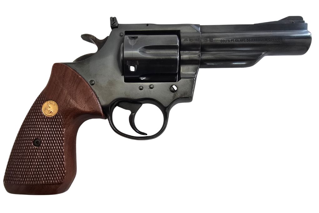 gebr. COLT Mod. Trooper MKIII, 4"Lauf mit Holzgriff, Zustand: Neuwertig