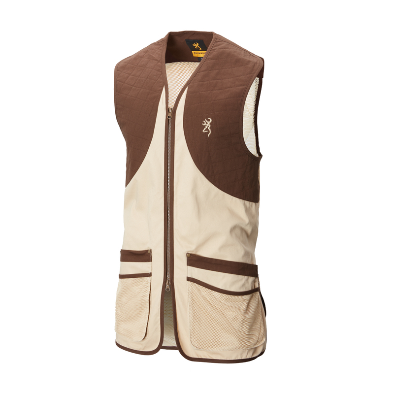 BROWNING Schießweste Classic, beige