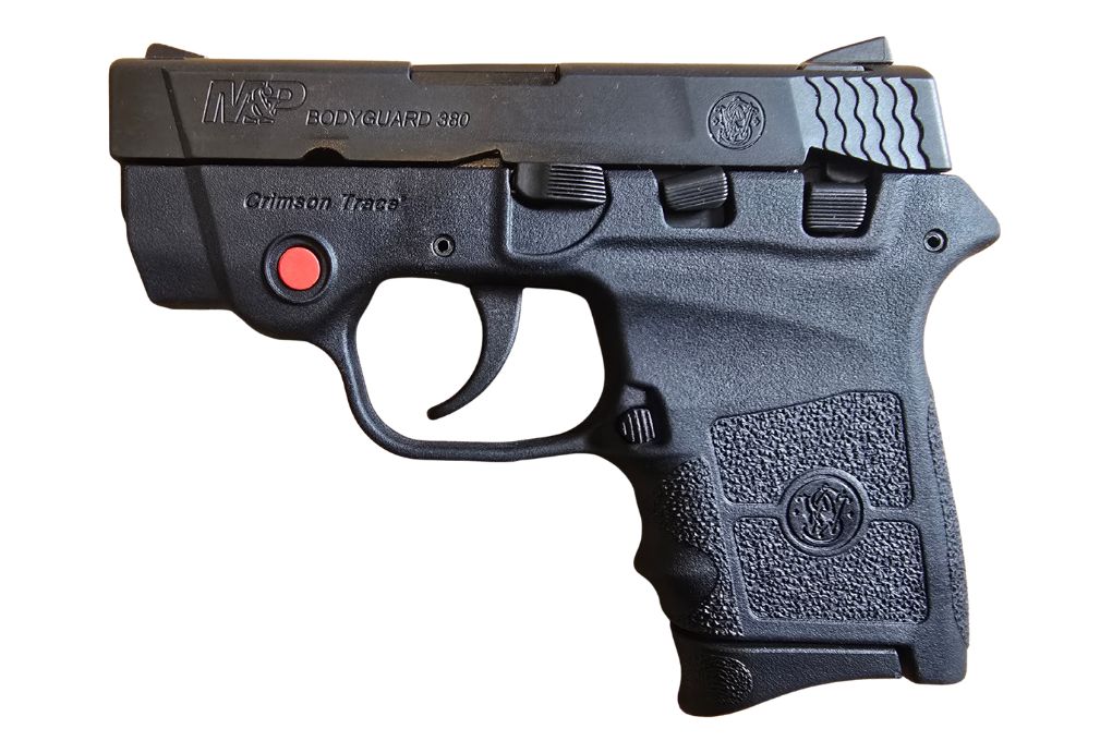 gebr. SMITH & WESSON Mod. 380 Bodyguard mit Reservemagazin im Originalkoffer, Zustand: Neuwertig
