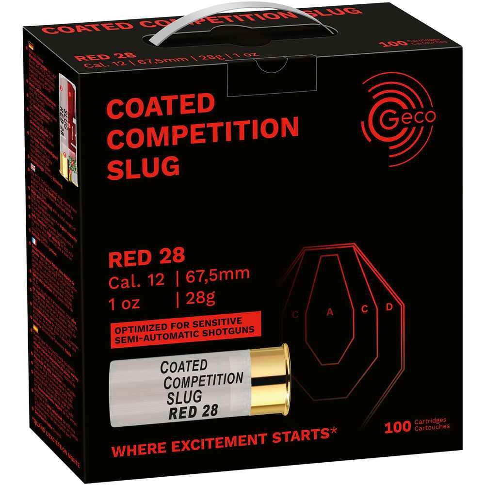 GECO Coated Competition Slug Red  12/67,5 28g