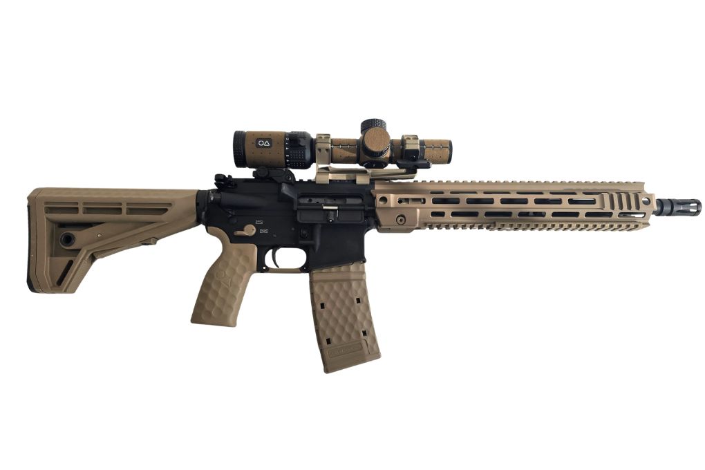 OBERLAND ARMS PR-M4-004 inkl. OA 1-8x24, 45° Side-Mount und 4 Ersatzmagazinen