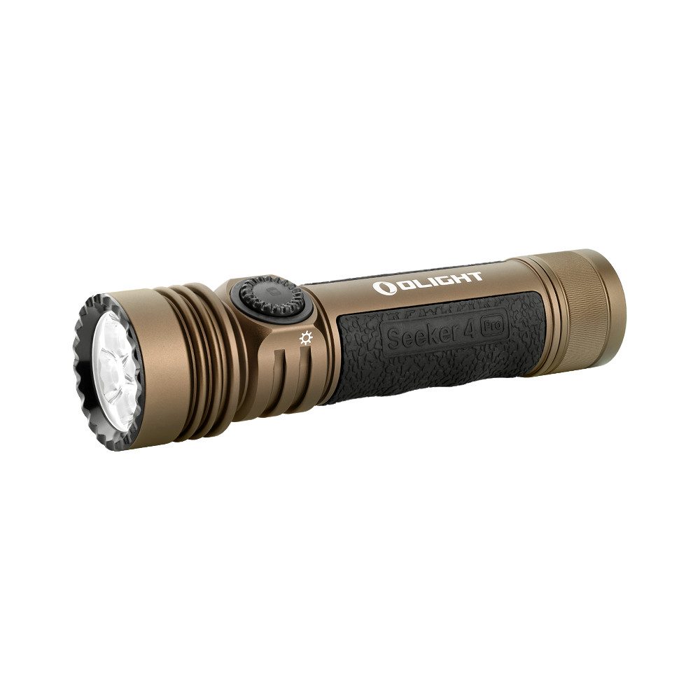 OLIGHT Seeker 4 Pro LED Taschenlampe 4600 Lumen 260 Meter Farbe: Tan 