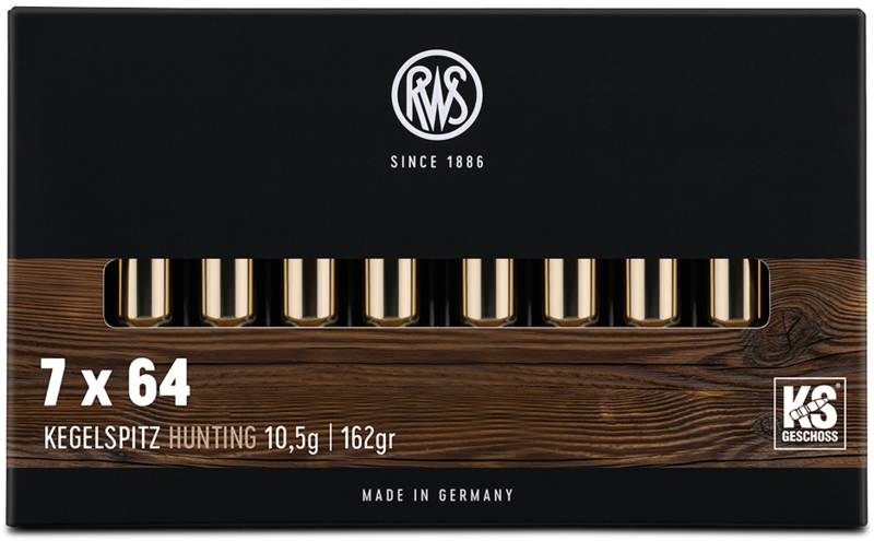 RWS 7x64 Kegelspitz 10,5g/162gr RWS 7x64 Kegelspitz 10,5g/162gr