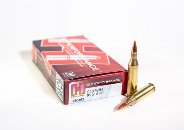 HORNADY 243 Win SST 6,2g/95grs HORNADY 243 Win SST 6,2g/95grs