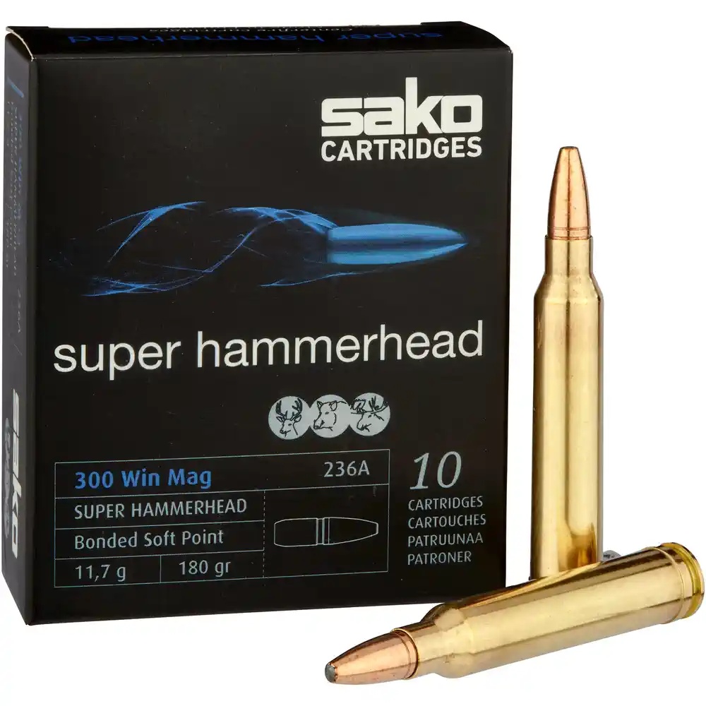 SAKO .300 Win. Mag. Super Hammerhead 11,7g/180gr