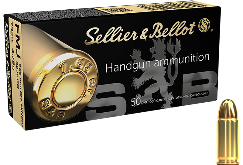 S&B 7,65 Browning  FMJ 4,75g/73gr