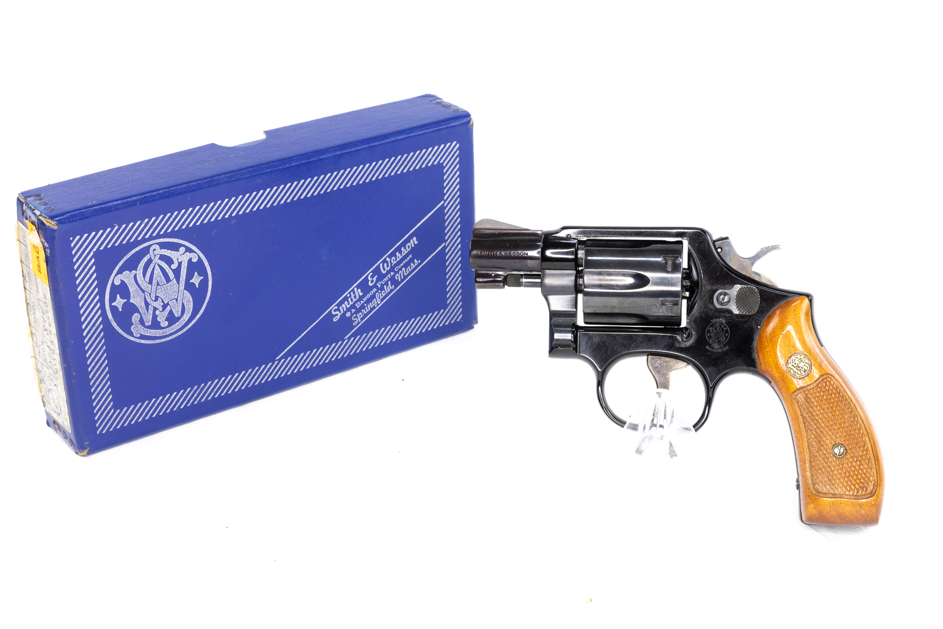 gebr. SMITH & WESSON Mod. 12-3 Airweight im Originalschachtel, Zustand: Neuwertig