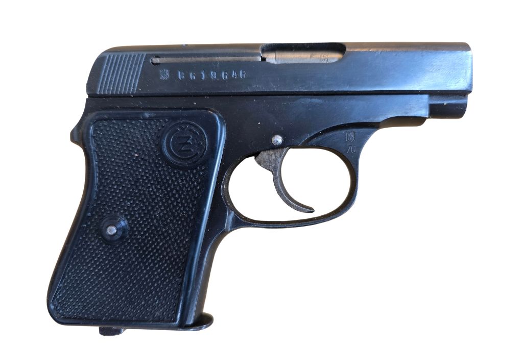 gebr. CZ Pistole mit Ledertasche, Zustand: Gebraucht