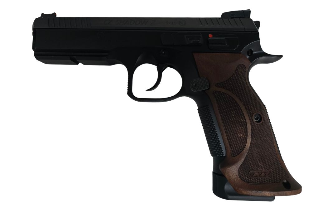 gebr. BRÜNNER CZ Shadow 2 Wooden Grip mit Schwarzem Trigger, Zustand: Sehr gut, NPR: € 2100