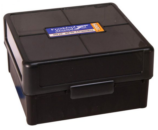 FRANKFORD ARSENAL Hinge-Top Ammo Box 100 Shots .38/.357