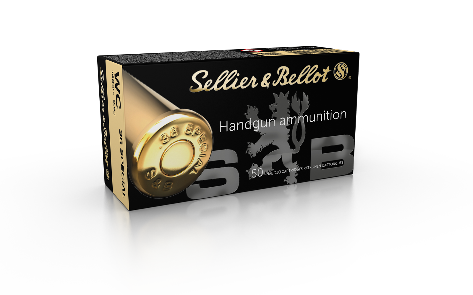 S&B .38 Special Wad Cutter 9,6g/148gr